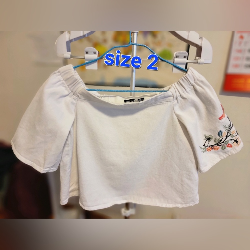Boohoo Off-the-Shoulder Top (NEW)